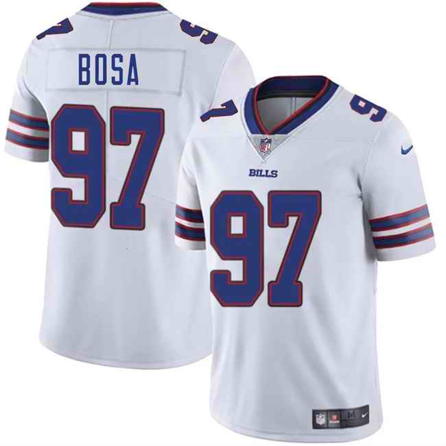 Men's Buffalo Bills #97 Joey Bosa White 2025 Vapor Untouchable Limited Stitched Football Jersey